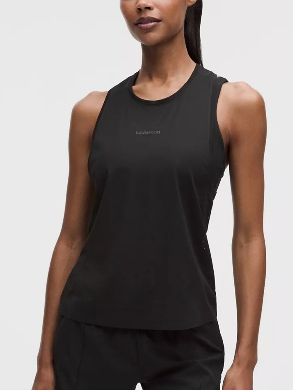 NWT Lululemon Women's Fast and Free Singlet Tank, Black, Small